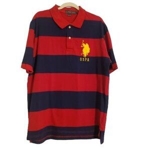 U.S Polo Assn. Striped short sleeve polo NWT